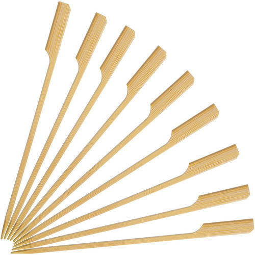 Kanto Mochi Skewers Disposable Bamboo Skewers Household Pack Iron Skewers for Barbecue with Handles Direct Manufacturer Supply