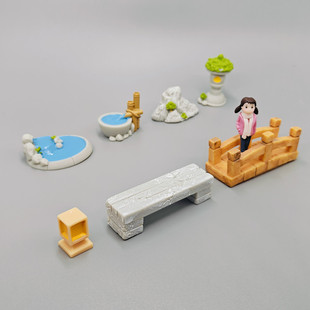 ��Ʒ ��֬С��ˮ�ؼ�ɽ·��ʯ��ģ�� ���潨�B�@ˇ���@΢�^С�[��