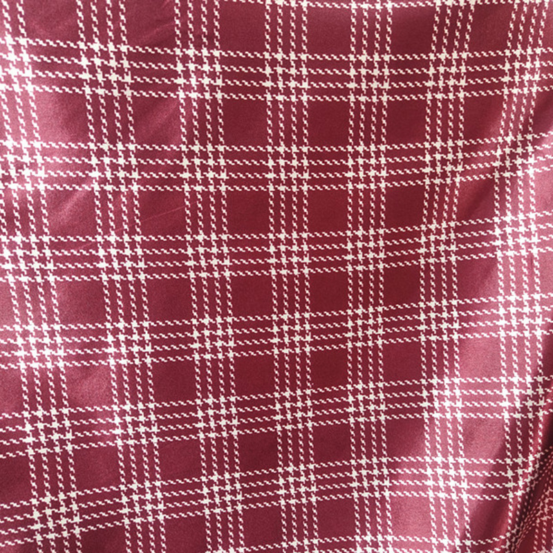 Tejido de impresión de celosía vestido bufandas de seda joyas toque de cabeza satin tela textil multicolor image 6