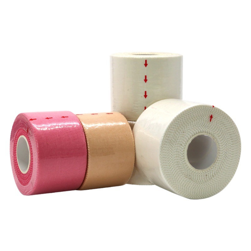 Directly Approved by the Manufacturer, Sports White Adhesive Tape, Non-Elastic Sports Protective Tape, Basketball and Football Ankle and Wrist Support Fixation Tape