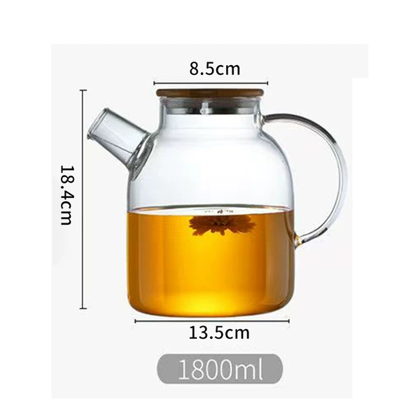 Bamboo bag steel lid 1.8 liters