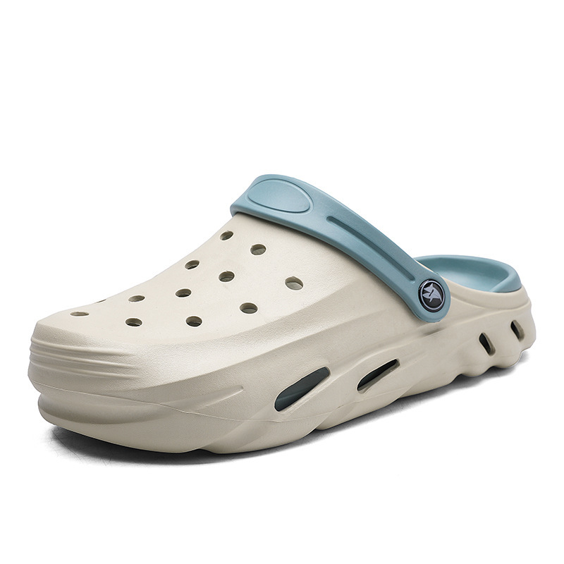 Pareja de zapatos de cavidad 2024 nuevo verano pisar mierda sensación de desgaste deportivo casual zapatos de playa para hombres y mujeres