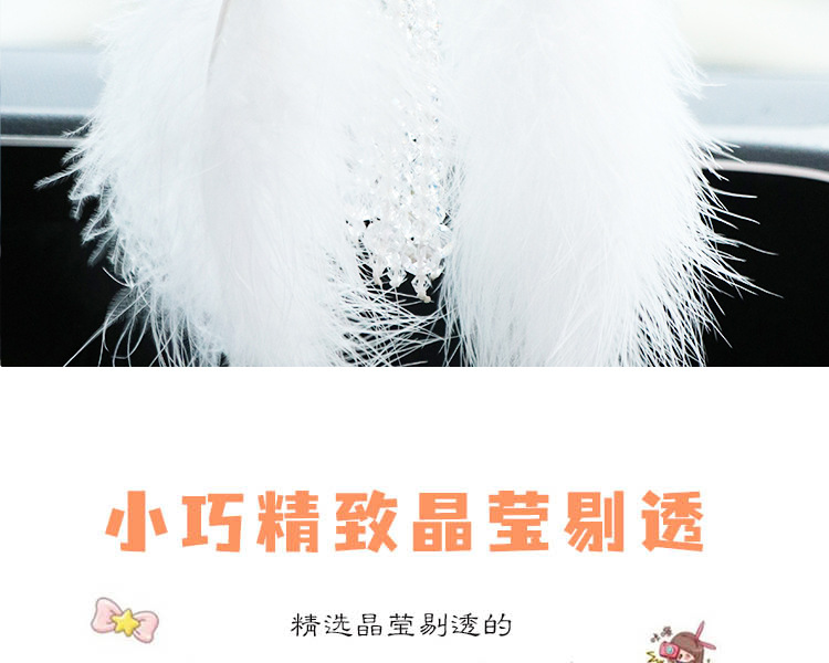 2026 New Model Diamond-Encrusted Gourd Car Hanging Ornament, High-End Light Luxury, Safe Journey Car Rearview Mirror Pendant for Women