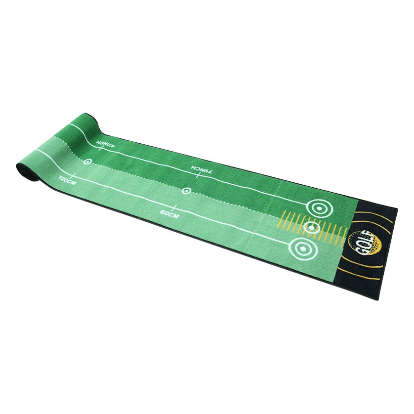 Directo de fábrica de golf interior putter Mat putter entrenador interior ejercitador antideslizante base práctica suministros
