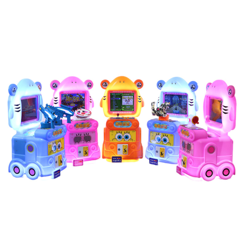 Máquina de juego de monedas para padres e hijos para niños, equipo de videojuegos pequeño, parque infantil, supermercado comercial, máquina de entretenimiento comercial, nueva ciudad de videojuegos