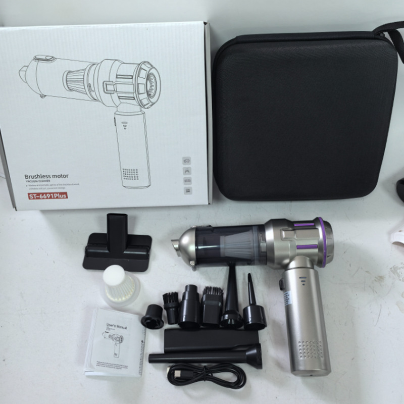 ST-6691Plus-silver purple [neutral packaging set]
