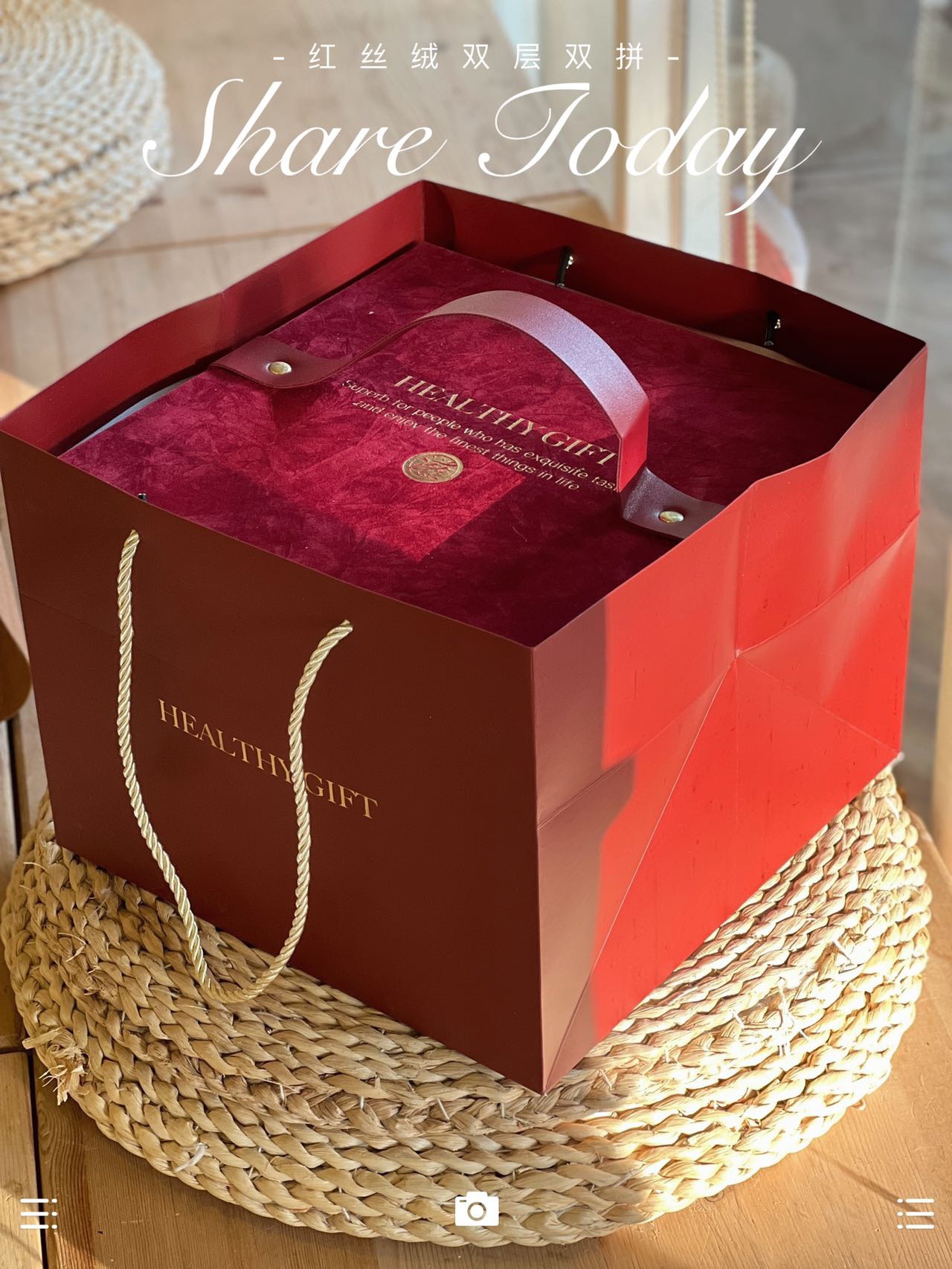 Red Velvet Eight Treasure Gift Box American Ginseng Dendrobium Red Ginseng Deer Antler Reishi Tangerine Peel 190g key features