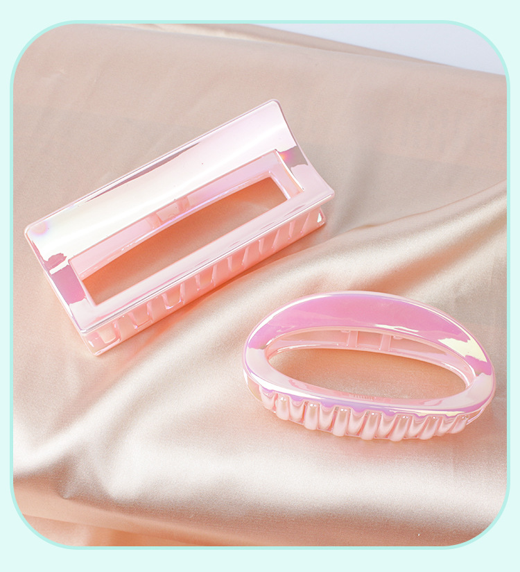 60g Weight Hair Claws Hair Accessories Type 1 Piece Quantity Sweet Geometric Pc Sequins Hair Claws 1 Piece
