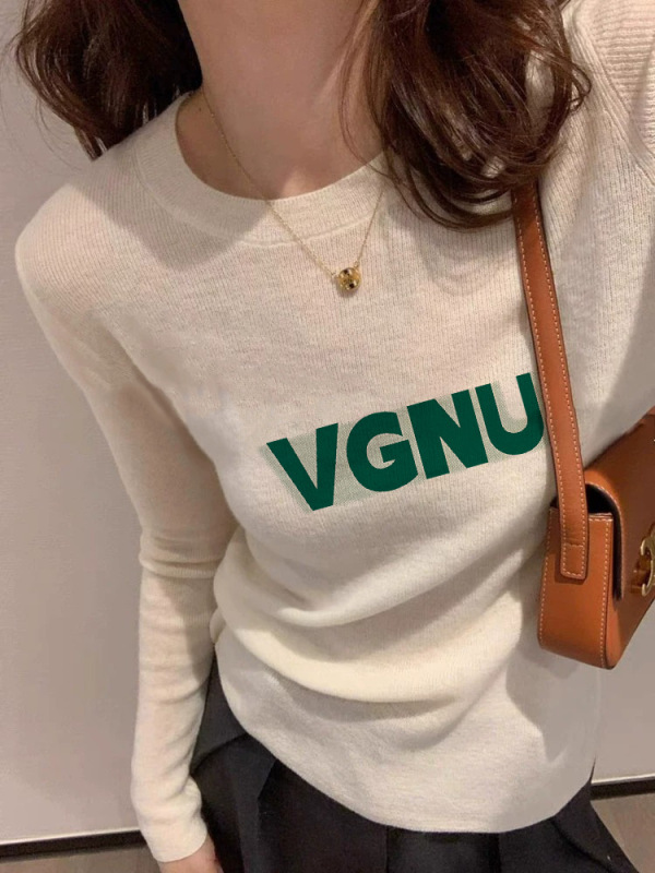 2025新款春秋装棉质长袖t恤女冬季欧货欧洲站潮牌内搭打底衫上衣|undefined