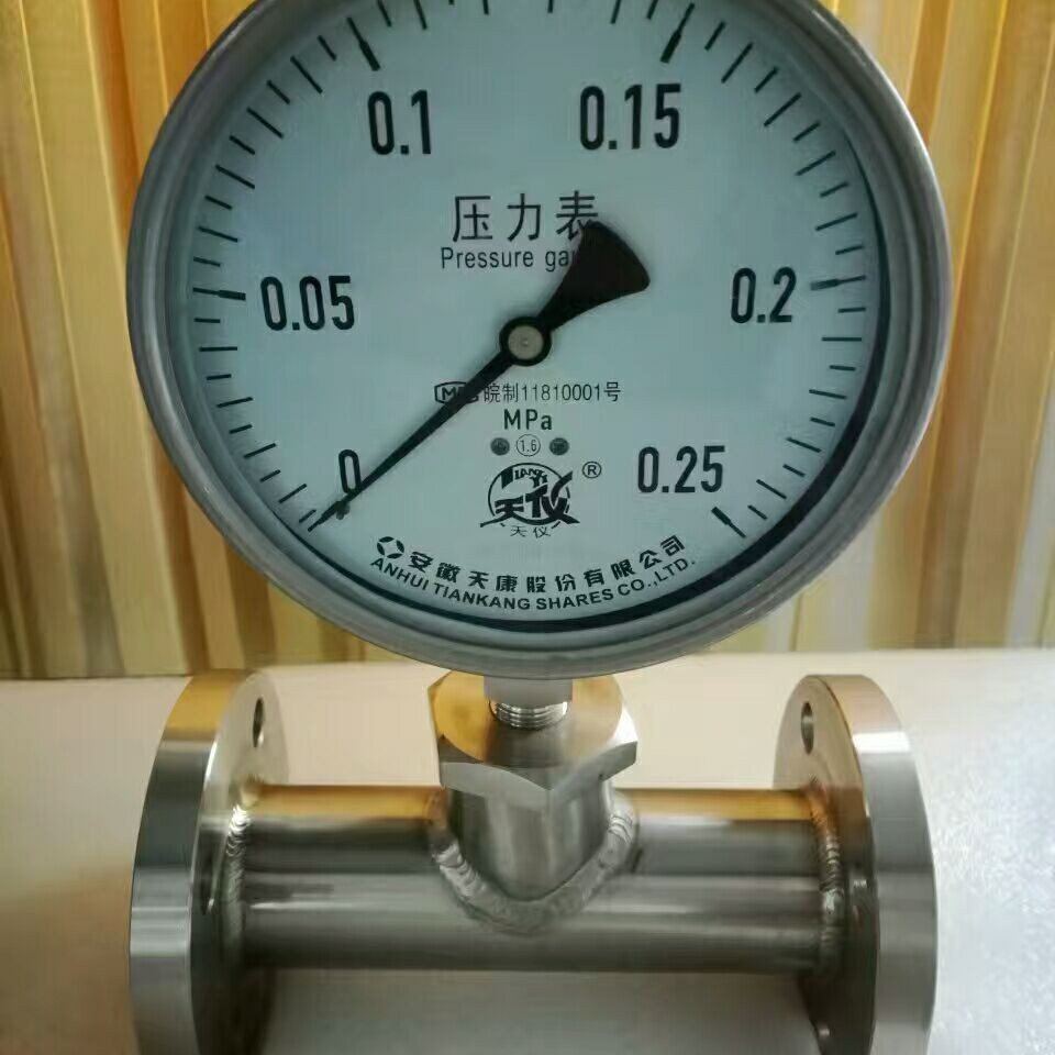 YBN-100H不锈钢耐震压力表