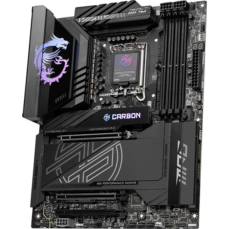MPG Z890 Carbon WiFi Diablo, поддержка процессоров 285K/265K/26