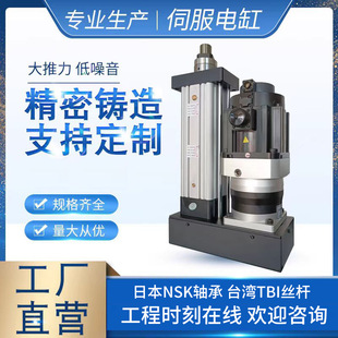 Precision Servo Electric Cylinder, Large and Small Electric Cylinders, Industrial Push Rods, Long-Stroke Lifting and Telescopic Non-Standard Servo Special-Purpose