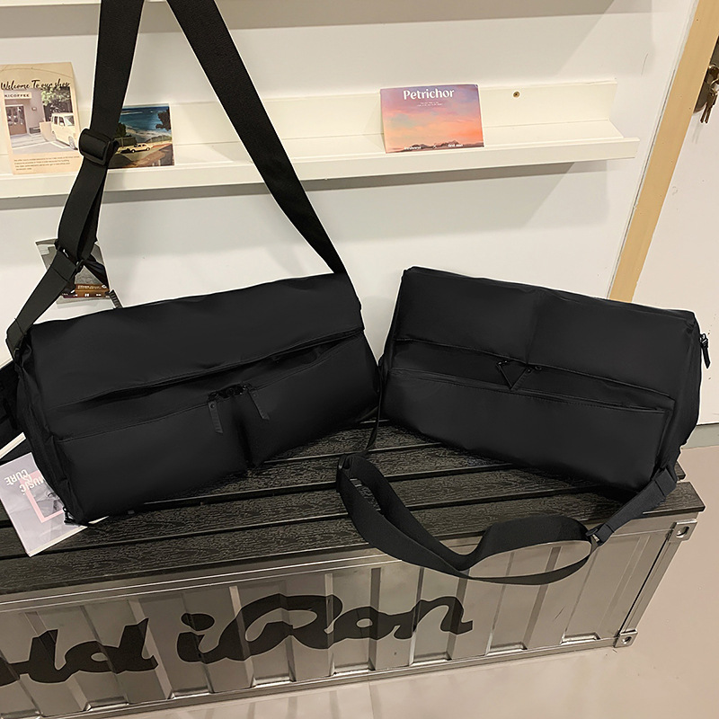 Trend fashionable handheld travel bag one shoulder for men and women