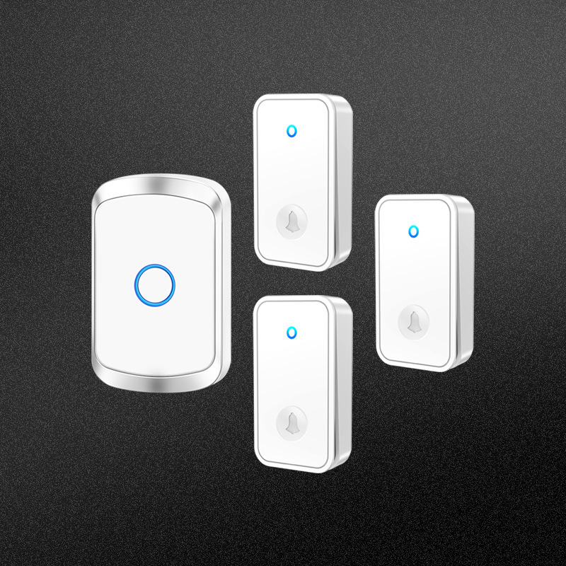 防水自发电门铃无线家用超远距离不用电池智能电子遥控老人呼叫器