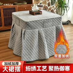 新型焼き火テーブルカバー正方形電気炉カバーテーブルクロス
