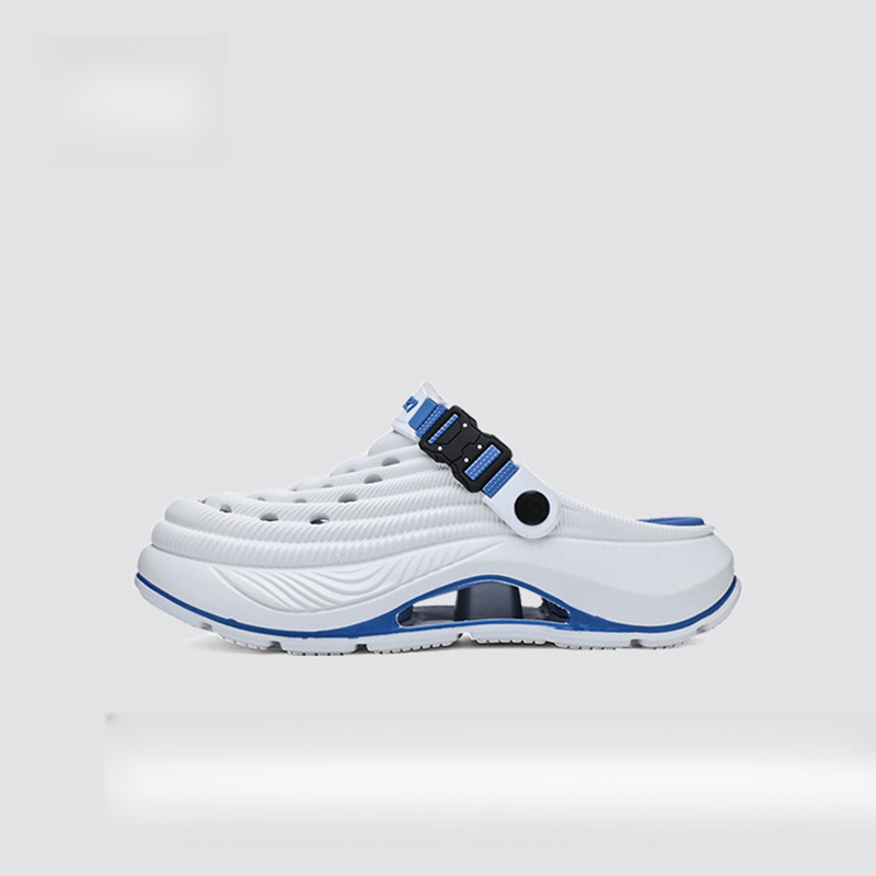 American Cateage Trendy Brand Clogs Men's Summer Outer Wear Sports Toe-Toe Sandals Dual-Purpose Thick-Soled Heightening Slippers