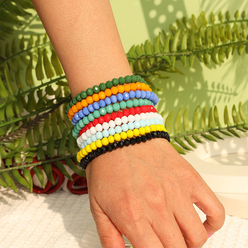 Minimalist Layered Bracelets Stackable Lightweight Jewelry_voghion.com