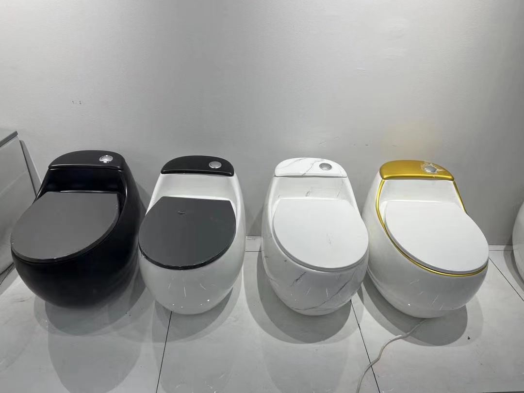 Toilet seat, large flushing force, siphon, large pipe, anti-odor, water-saving, quiet, small-sized apartment, super whirlpool egg-shaped hotel project undefined