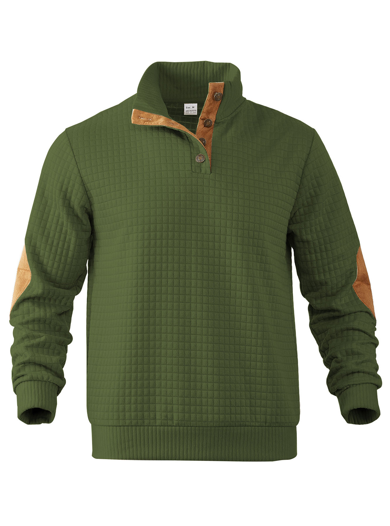 Men's Casual Stand Collar Hoodie Versatile Spring Autumn Fashion_voghion.com