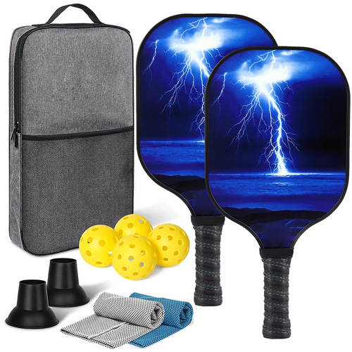 Pickleball paddle thunder honeycomb outdoor sports carbon pickleball paddle AliExpress Amazon cross-border