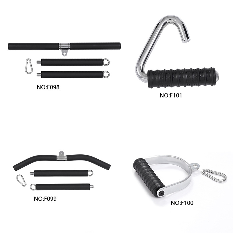 DIY integral fitness músculo entrenador accesorios clip de tensión en el pecho espalda ancha hombro bíceps barra tracción alta resistencia cuerda