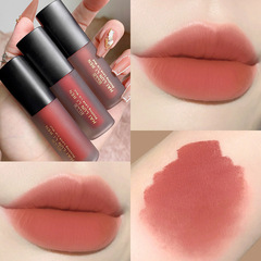Helen Li's Little Black Tube Matte Fog Silk Velvet Lip Lacquer Lip Mud Hydrating Moisturizing Shows Skin Tone Transfer-Proof Non-Drip