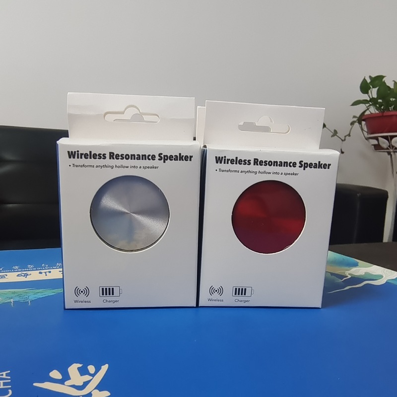 骨伝導無線bluetoothスピーカーtws黒科学技術磁気吸引携帯ステレオ金属小鋼砲共振音響|undefined