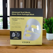 韩国COSRX新品蜗牛粘液水凝胶面膜亮白紧致3片弹润保湿 改善皱纹