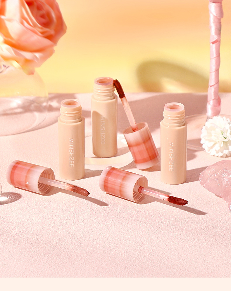 Mingxi Zhi milk Cake Lip Gloss Velvet matte lipstick Whitening, non-stick to cups, long-lasting makeup, student affordable lip mud cross-border undefined
