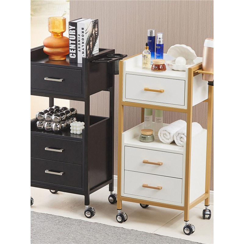 Armario de herramientas de peluquería, carrito pequeño, salón de peluquería, escritorio de herramientas especial, estante multifunción, salón de peluquería, armario de peluquería