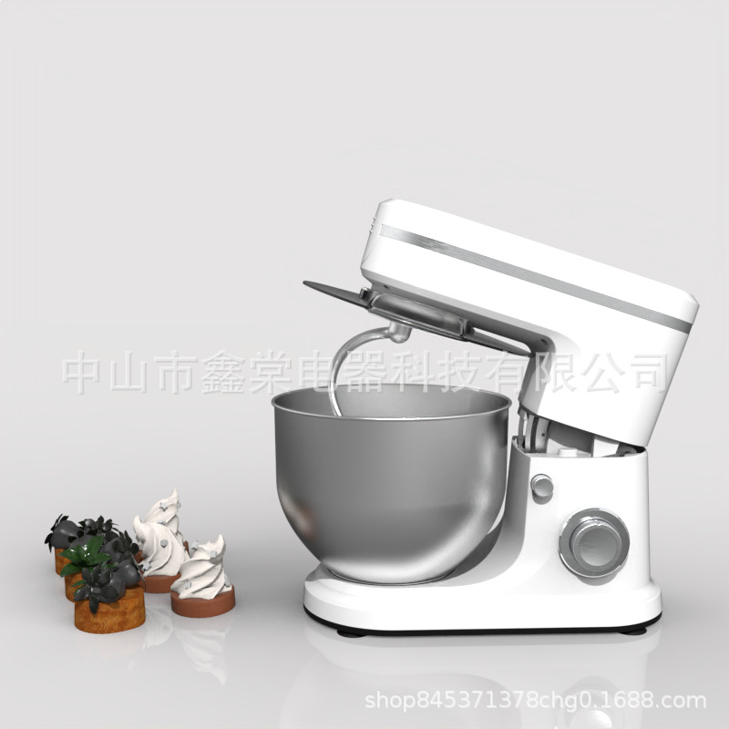 三合一厨师机6L-10L大容量和面机家用电动搅拌揉面奶油料理机跨境