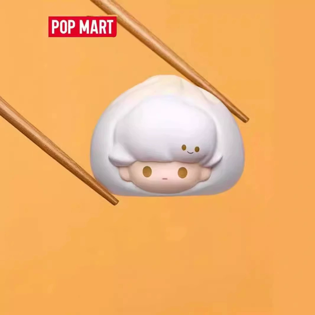 POPBeanbubble Meng Mosai Shanghai Limited DIMOO Xiaolong Bao Baozi сидячая поза Мин Мин Блад-бокс