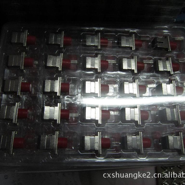 SC/FC光纤连接器光纤耦合器光纤法兰头光纤适配器兼容光缆插片式