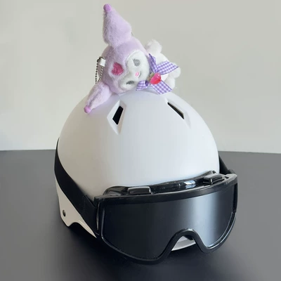 Dəbilqə (Kaska) aksesuarları | for Electric Vehicles, Ski - purple-culomi-doll