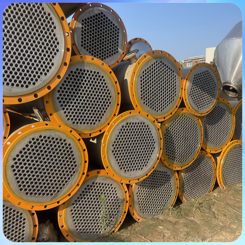 供应二手304冷凝器冷凝器 真空冷凝器 换热器 运行稳定 操作简单