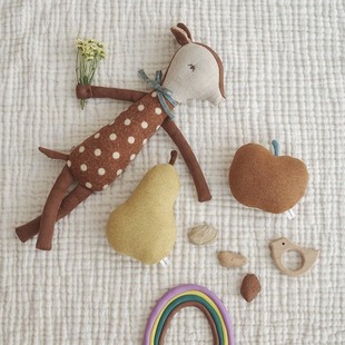 Cross-border New Product Bambi Deer Doll Cute Fawn Deer Doll Baby Baby Pacifying Toy