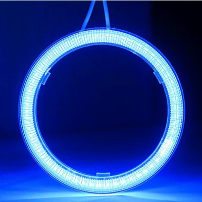 Ön faralar Modified Fog Lamp Headlight - blue-60mm