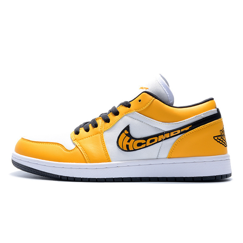 Nike oficial AJ barbado zapatos de hombre zapatos de patina baja para hombres samurai negro zapatos de pareja deportivos casuales puros image 5