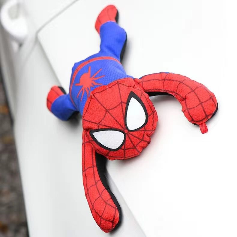 Motorcycle and Car Fuel Tank Protector Ninja Turtle Magnetic Plush Toy Magnet Cute Cartoon Doll Spider F5