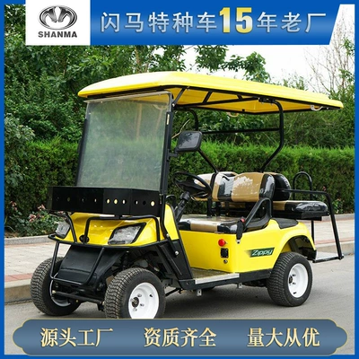 Elektrikli qolf avtomobilləri 6-Seater Electric Golf Cart