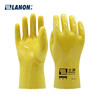 蘭浪46-26P-1黃金塑PVC浸塑手套 耐油防化勞保耐酸堿手套