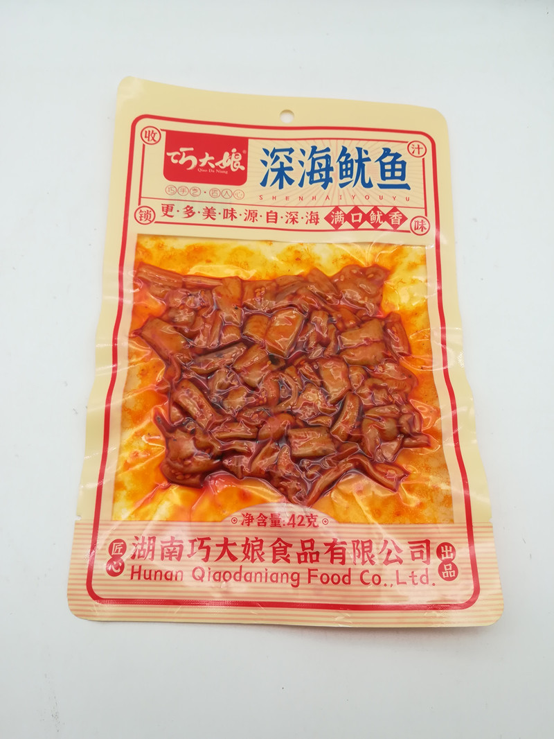 巧大娘深海鱿鱼42g休闲零食