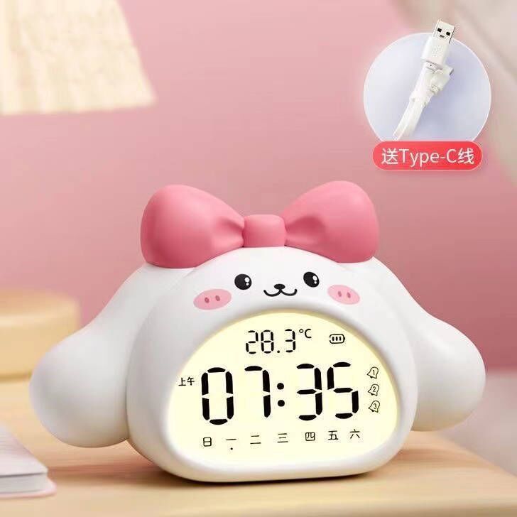 スマート音声目覚まし時計自律起き神器小学生時間管理多機能発光玩具|undefined