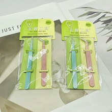 美妆工具假睫毛美睫师辅助器局部假睫毛夹镊子睫毛工具眉夹套装