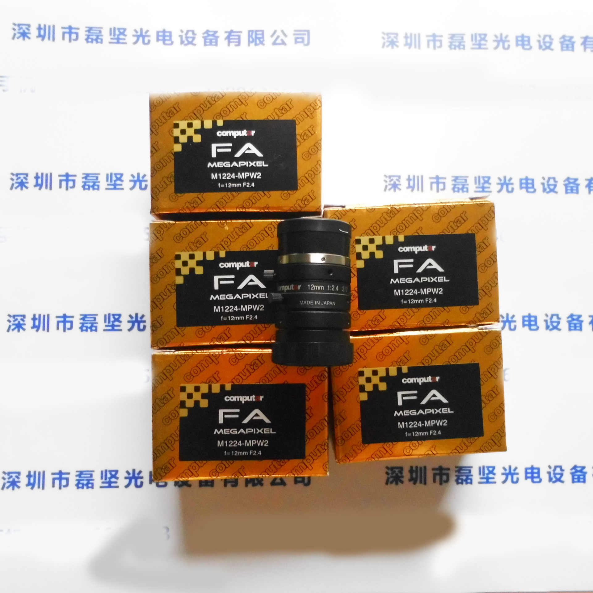 M1224-MPW2　　康标达COMPUTAR　低畸变镜头