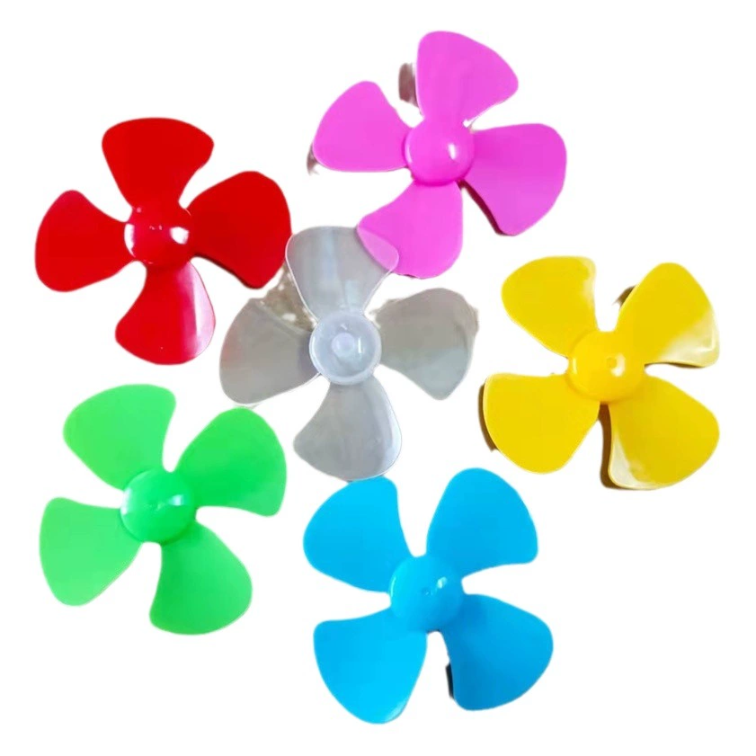 2*60 четырехлопастной пропеллер лопасти вентилятора модель весла 2 отверстия Пластиковая лопасть технология производства игрушечных аксессуаров