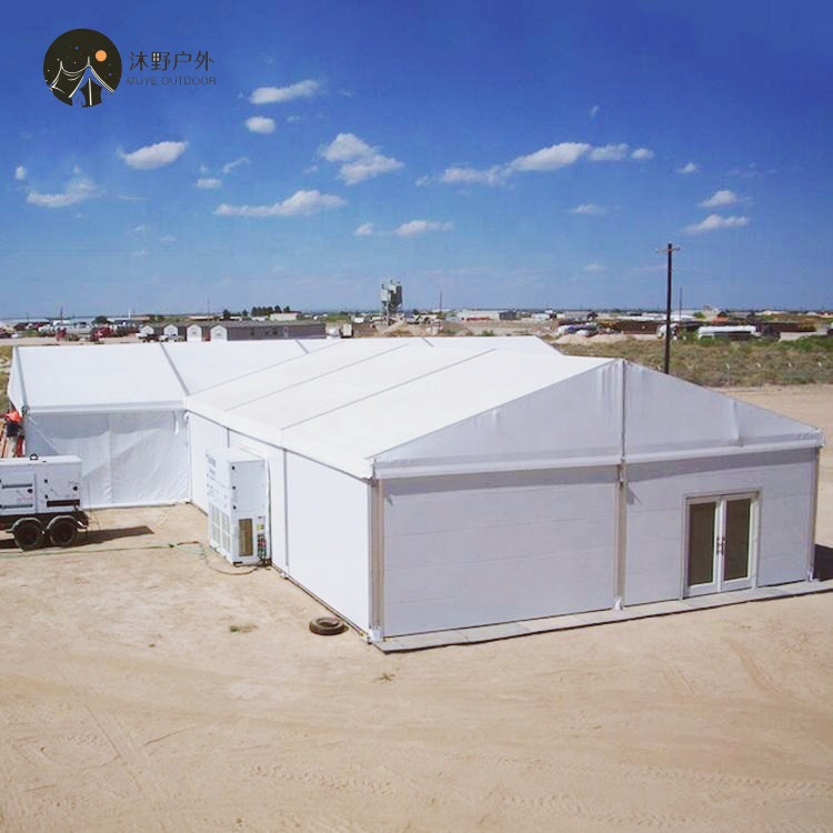 Muye tienda de aleación de aluminio al aire libre tienda de boda tienda industrial simple gran tienda de exhibición de almacenamiento