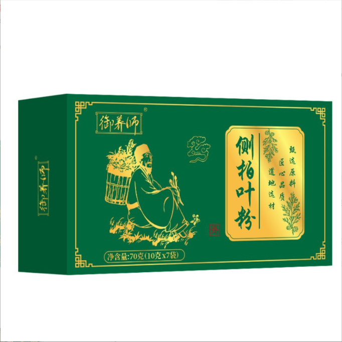 Cephalotaxus Leaf Powder Ce Bai Ye 70g Box Pure Plant Hair Care Powder Low Temperature Milled preparation