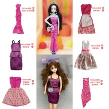 洋娃娃换装衣服迷你裙子服装玩具6分身高29cm11.5寸正货散货衣服