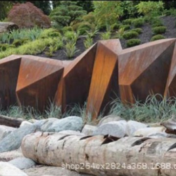 耐候钢板厂家Q235NH景观雕花刻字花箱锈钢板耐腐蚀钢灯箱景墙镂空